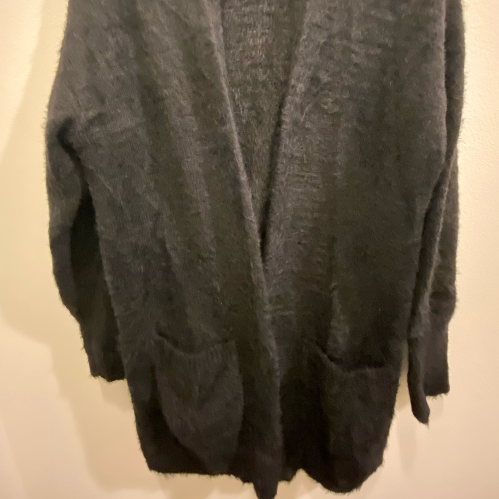 Wooly knit cardigan